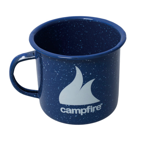 8cm Enamel Mug Navy