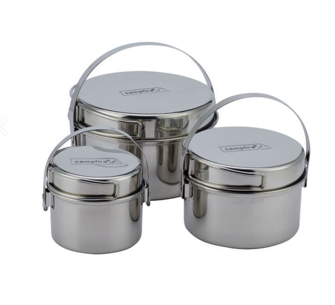 6pc Stainless Steel Pot Set