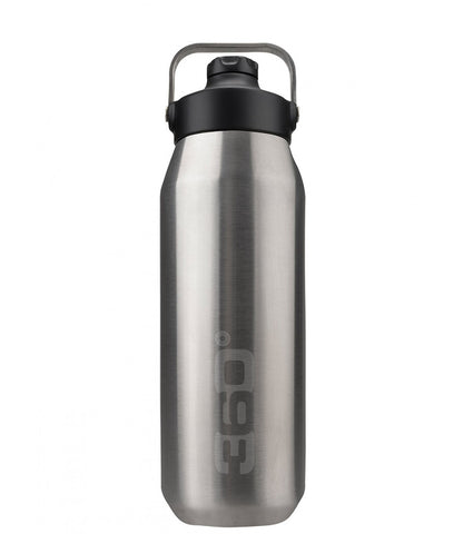 S/S Vacuum Insulated Sip Bottle 1L Silver