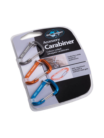 CARABINER ACCESSORY STS 3PK 