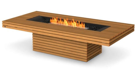 Gin 90 Chat Fire Table Teak