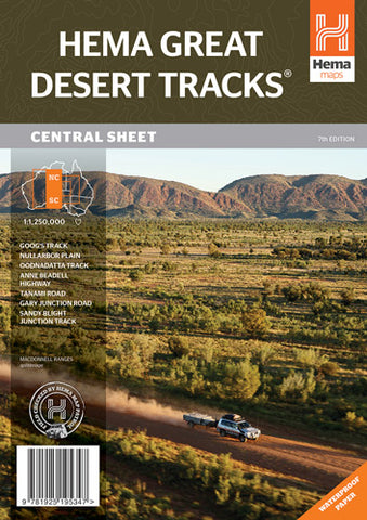 MAP GRT DESERT TRACKS CENTRAL