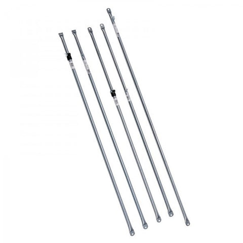 Tent Pole Adjustable Slide Rail with Tnut 213cm